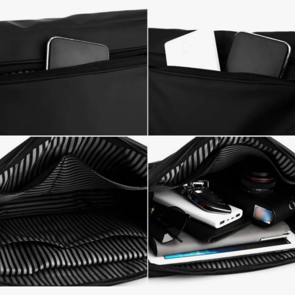 Morral trasero compartimentos